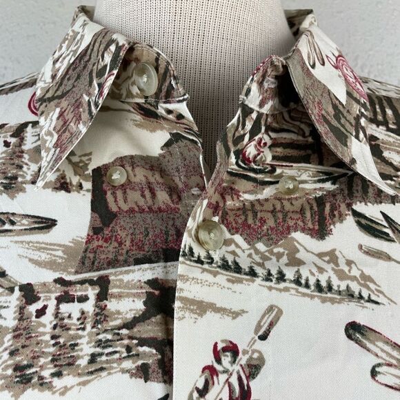 Authentic Outfitters Roundtree & Yorke Button Down Shirt Size XL EUC - Picture 3 of 9